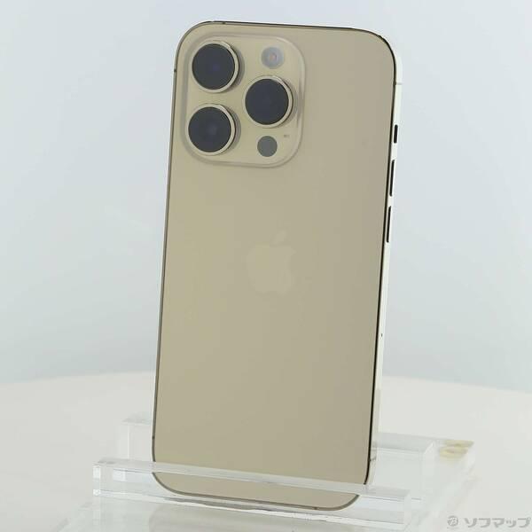 中古〕Apple(アップル) iPhone14 Pro 128GB ゴールド MQ073J／A SIM