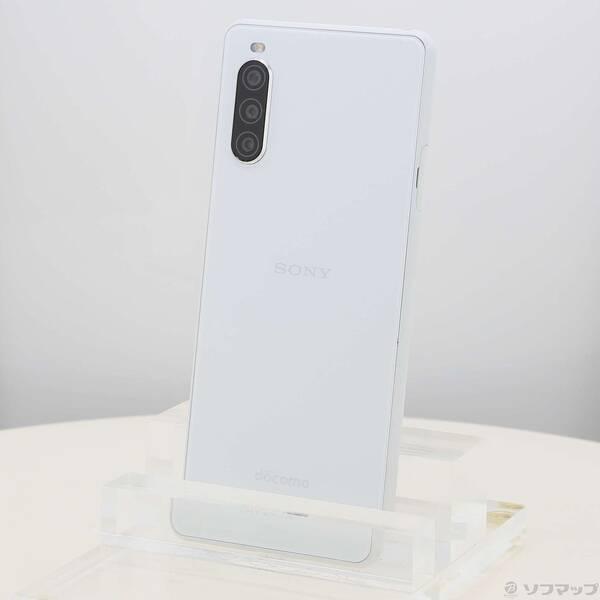 〔中古〕SONY(ソニー) Xperia 10 II 64GB ホワイト SO-41A docomoロック解除SIMフリー〔368-ud〕