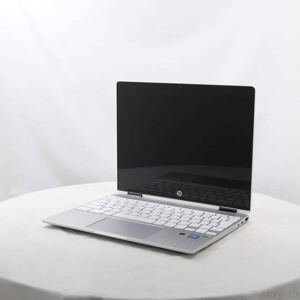 〔中古〕hp(ヒューレットパッカード) Chromebook x360 12b-ca0002TU 8MD65PA-AAAA セラミックホワイト＆ナチュラルシルバー〔198-ud〕