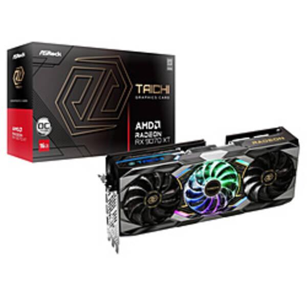 中古〕ASRock(アスロック) Radeon RX 9070 XT Taichi 16G OC〔262-ud