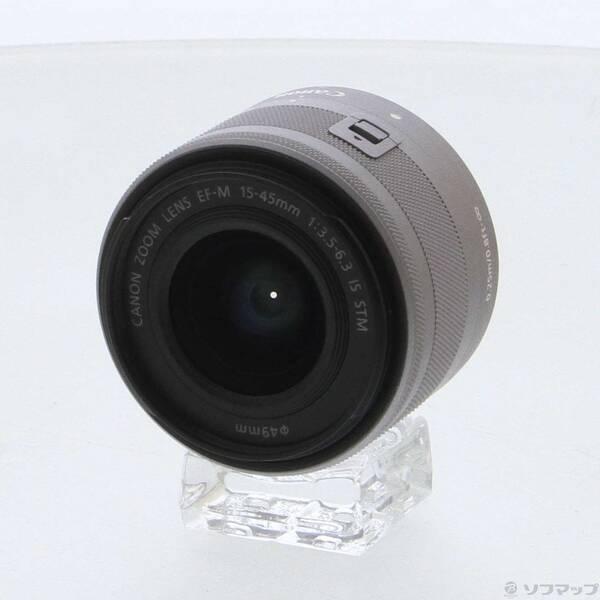 〔中古〕Canon(キヤノン) EF-M 15-45mm F3.5-6.3 IS STM SL シルバー〔198-ud〕