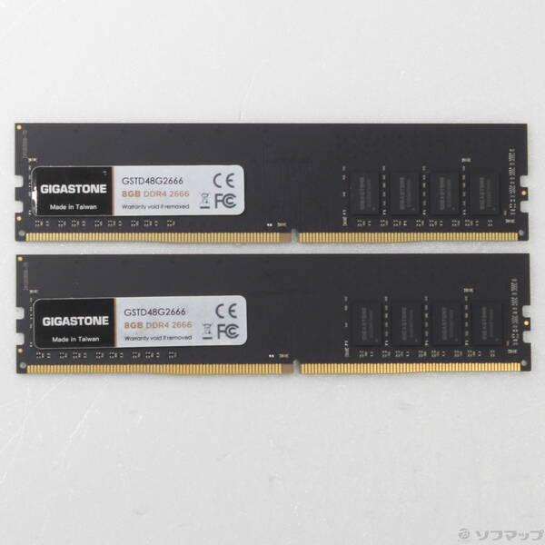 〔中古〕288P PC4-21300 DDR4-2666 16GB 8GB×2枚組〔344-ud〕