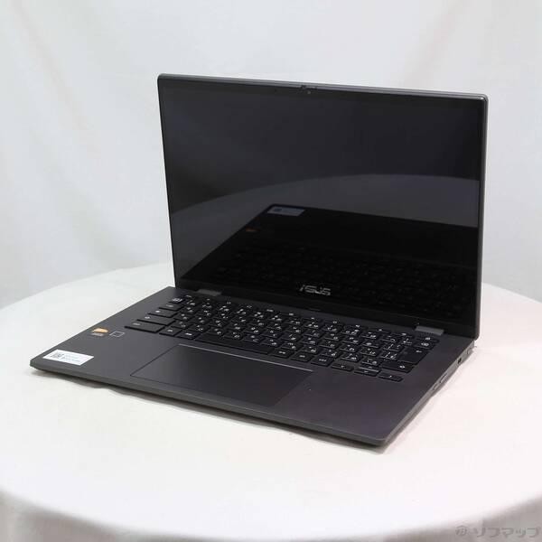 〔中古〕ASUS(エイスース) 〔展示品〕 Chromebook CM14 Flip CM1402FM2A-EC0046 グラヴィティグレー〔258-ud〕