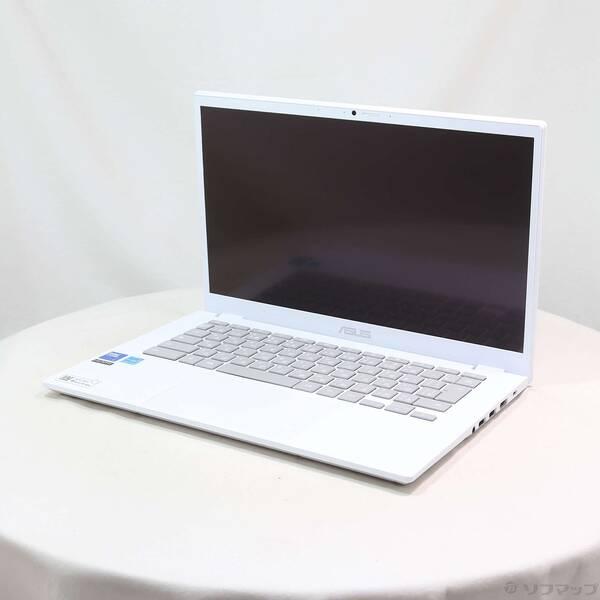 〔中古〕ASUS(エイスース) 〔展示品〕 Chromebook Plus CX34 CX3402CVA-MW1032 パールホワイト〔377-ud〕