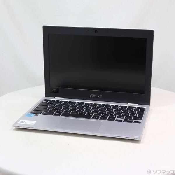 〔中古〕ASUS(エイスース) 〔展示品〕 Chromebook CX1 CX1102CKA-N00010 トランスペアレントシルバー〔295-ud〕