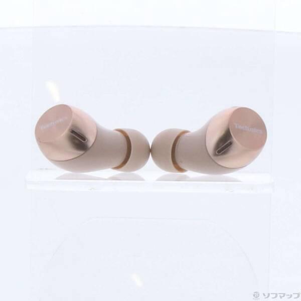 〔中古〕Technics ワイヤレスステレオインサイドホン EAH-AZ40M2-N ローズゴールド〔377-ud〕