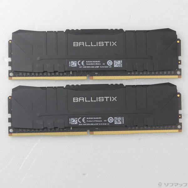 〔中古〕288P PC4-21300 DDR4-2666 16GB 8GB×2枚組〔262-ud〕