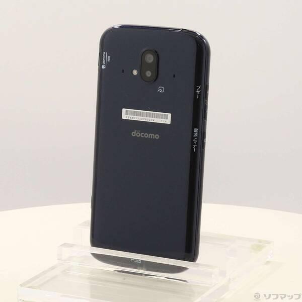 中古〕FCNT らくらくスマートフォン 64GB ネイビー F-52B docomo SIM