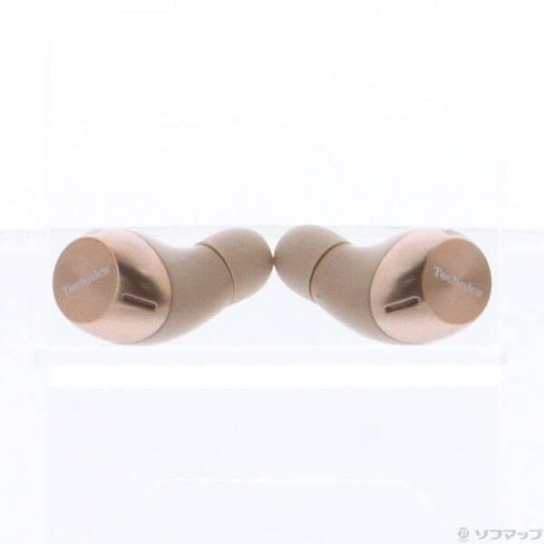 〔中古〕Technics ワイヤレスステレオインサイドホン EAH-AZ40M2-N ローズゴールド〔262-ud〕