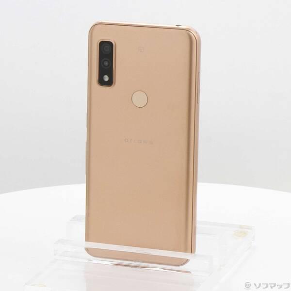 〔中古〕FUJITSU(富士通） arrows We 64GB ローズゴールド FCG01 au SIMフリー〔352-ud〕