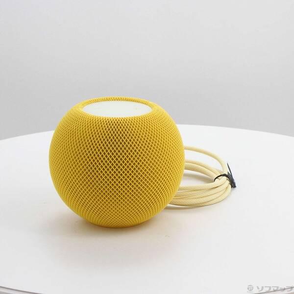 〔中古〕Apple(アップル) HomePod mini イエロー MJ2E3J／A〔344-ud〕
