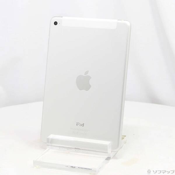 〔中古〕Apple(アップル) iPad mini 4 128GB シルバー MK772J／A SIMフリー〔258-ud〕