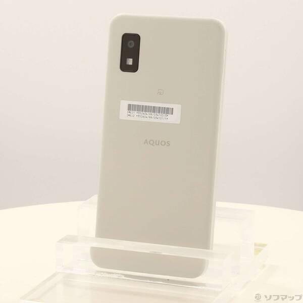 〔中古〕SHARP(シャープ) AQUOS wish2 64GB アイボリー A204SH Y!mobile SIMフリー〔368-ud〕