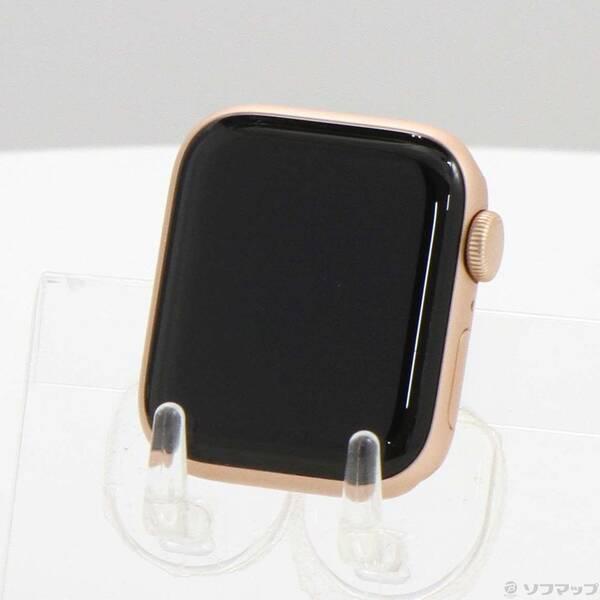 〔中古〕Apple(アップル) Apple Watch SE 第1世代 GPS 40mm ゴールドアルミニウムケース バンド無し〔276-ud〕
