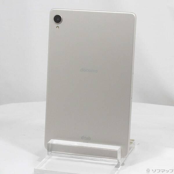 〔中古〕Lenovo(レノボジャパン) dtab compact 64GB ゴールド d-42A docomo〔344-ud〕