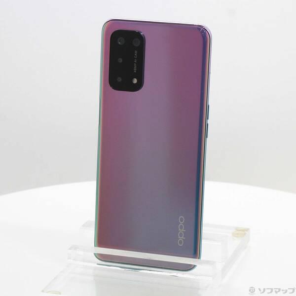 〔中古〕OPPO(オッポ) OPPO A54 5G 64GB ファンタスティックパープル OPG02 UQ mobile SIMフリー〔258-ud〕