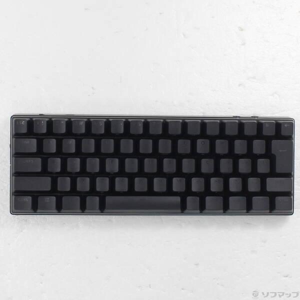 〔中古〕logicool(ロジクール) PRO X 60 LIGHTSPEED G-PKB-60-001LNBK 黒軸〔377-ud〕