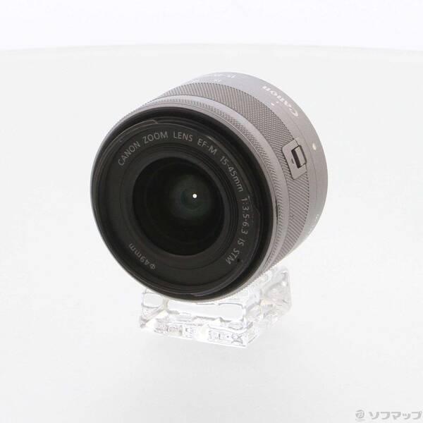 〔中古〕Canon(キヤノン) EF-M 15-45mm F3.5-6.3 IS STM SL シルバー〔297-ud〕
