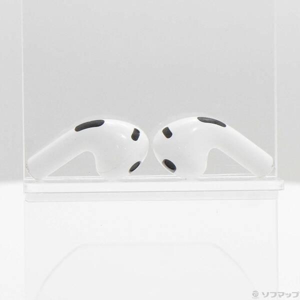 〔中古〕Apple(アップル) Lightning充電ケース付き AirPods 第3世代 MPNY3J／A〔377-ud〕