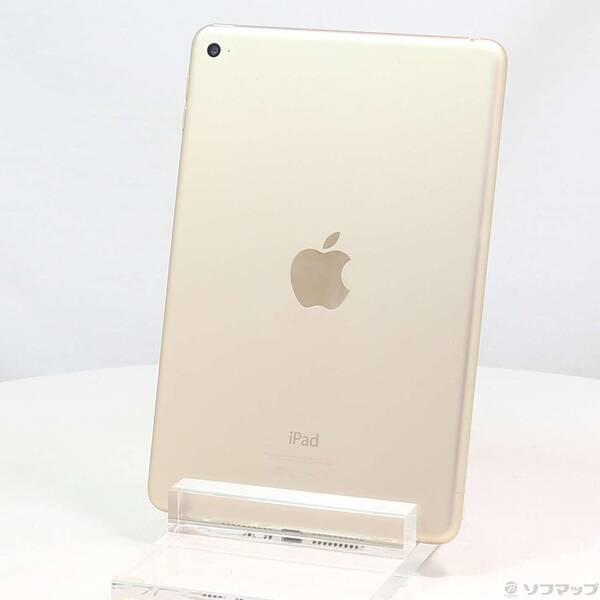 〔中古〕Apple(アップル) iPad mini 4 128GB ゴールド MK9Q2J／A Wi-Fi〔198-ud〕