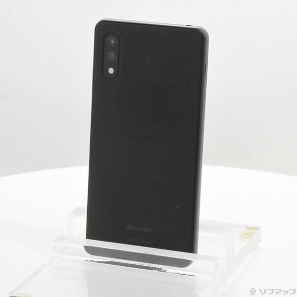 〔中古〕SONY(ソニー) Xperia Ace II 64GB ブラック SO-41B docomoロック解除SIMフリー〔352-ud〕