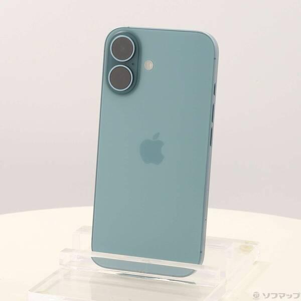 中古〕Apple(アップル) iPhone16 512GB ティール MYE63J／A SIMフリー
