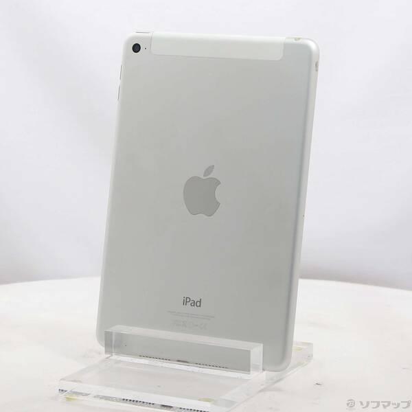 〔中古〕Apple(アップル) iPad mini 4 64GB シルバー MK732J／A SoftBankロック解除SIMフリー〔198-ud〕