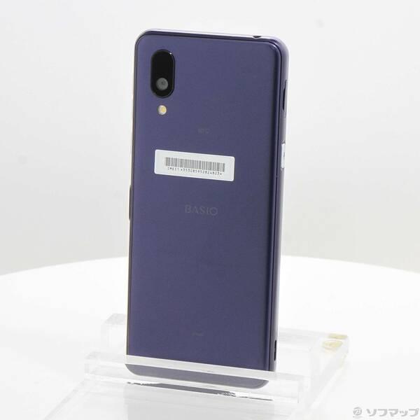 〔中古〕SHARP(シャープ) BASIO active 64GB ネイビー SHG09 au SIMフリー〔276-ud〕
