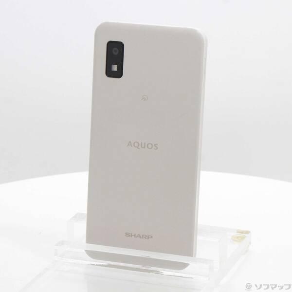 〔中古〕SHARP(シャープ) AQUOS wish 64GB アイボリー SH-M20 楽天 SIMフリー〔349-ud〕