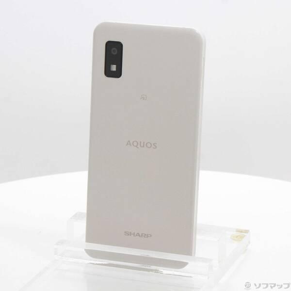 〔中古〕SHARP(シャープ) AQUOS wish 64GB アイボリー SH-M20 楽天 SIMフリー〔276-ud〕