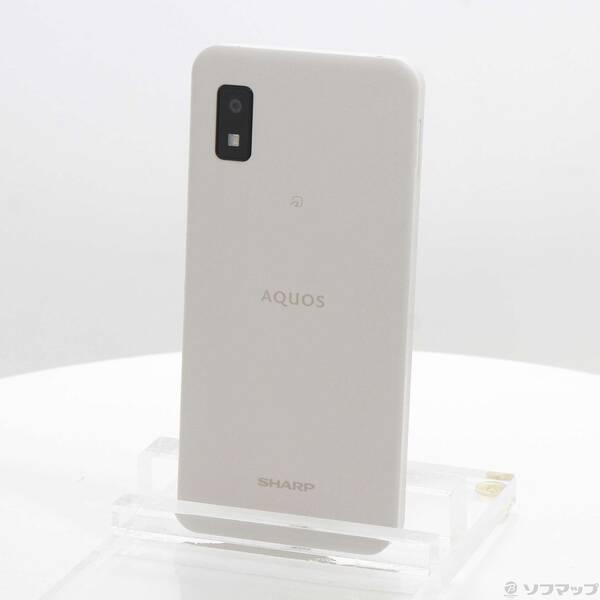 〔中古〕SHARP(シャープ) AQUOS wish 64GB アイボリー SH-M20 楽天 SIMフリー〔305-ud〕