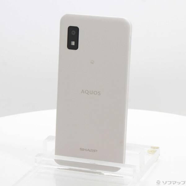 〔中古〕SHARP(シャープ) AQUOS wish 64GB アイボリー SH-M20 楽天 SIMフリー〔377-ud〕