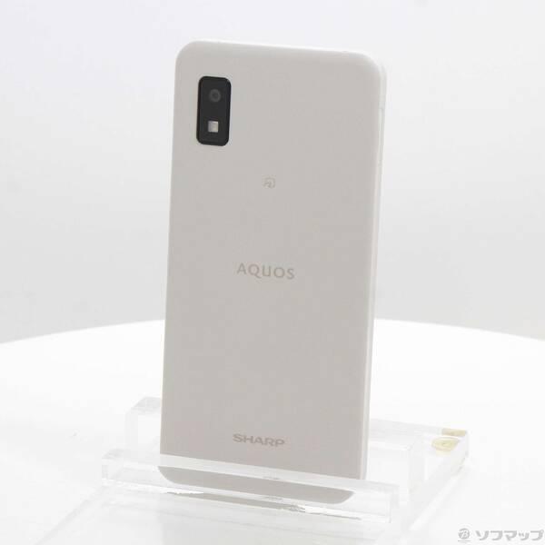 〔中古〕SHARP(シャープ) AQUOS wish 64GB アイボリー SH-M20 楽天 SIMフリー〔262-ud〕