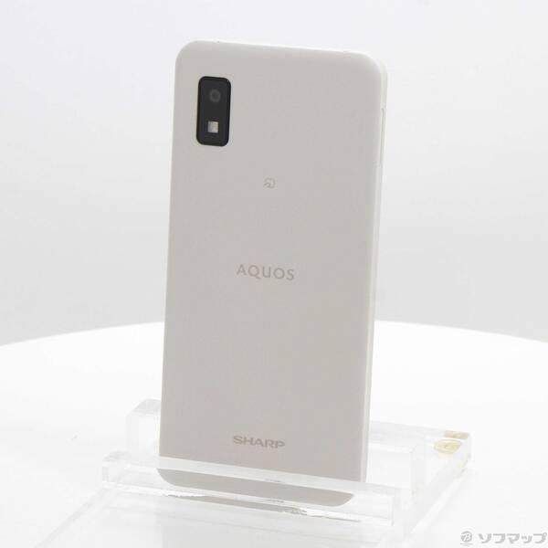 〔中古〕SHARP(シャープ) AQUOS wish 64GB アイボリー SH-M20 楽天 SIMフリー〔297-ud〕