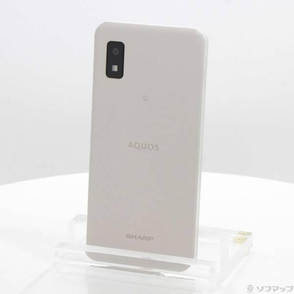 〔中古〕SHARP(シャープ) AQUOS wish 64GB アイボリー SH-M20 楽天 SIMフリー〔198-ud〕