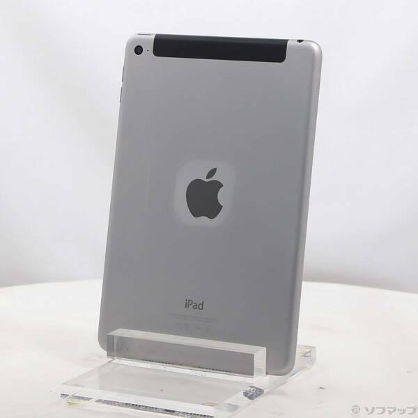 〔中古〕Apple(アップル) iPad mini 4 32GB スペースグレイ MNWE2J／A SIMフリー〔352-ud〕