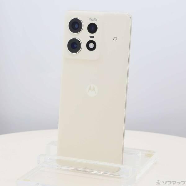 Motorola edge 50s pro バニラクリーム 中古〕Motorola(モトローラ) motorola edge 50s pro 256GB バニラ