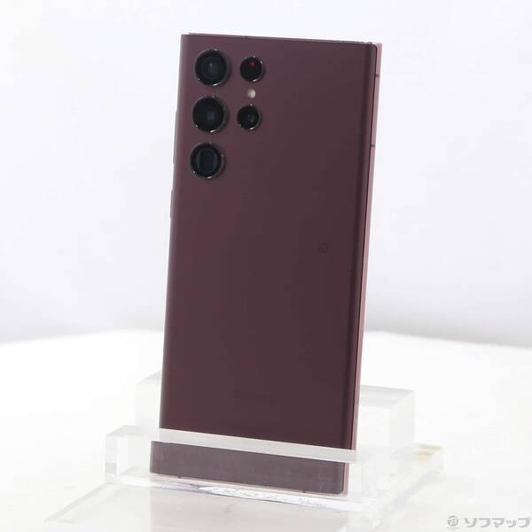 中古〕GALAXY(ギャラクシー) Galaxy S22 Ultra 256GB バーガンディ