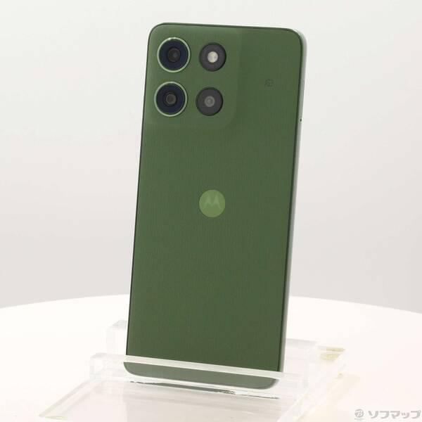 中古〕Motorola(モトローラ) moto g66j 5G 128GB ディルグリーン