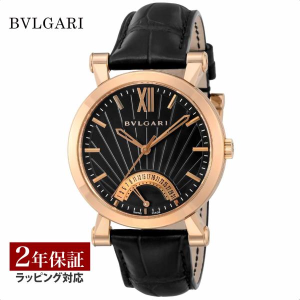 BVLGARI ブラック 自動巻き 時計 メンズ ブラックウォッチ | ブルガリ