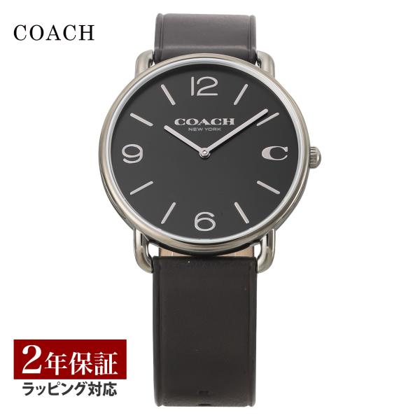 COACH（コーチ） ELLIOT エリオット クォーツ メンズ ブラック