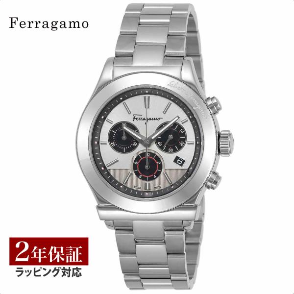 Ferragamo 腕時計(クォーツ) グレー FERRAGAMO（フェラガモ） メンズ 時計 F-80 CLASSIC クォーツ ブラック
