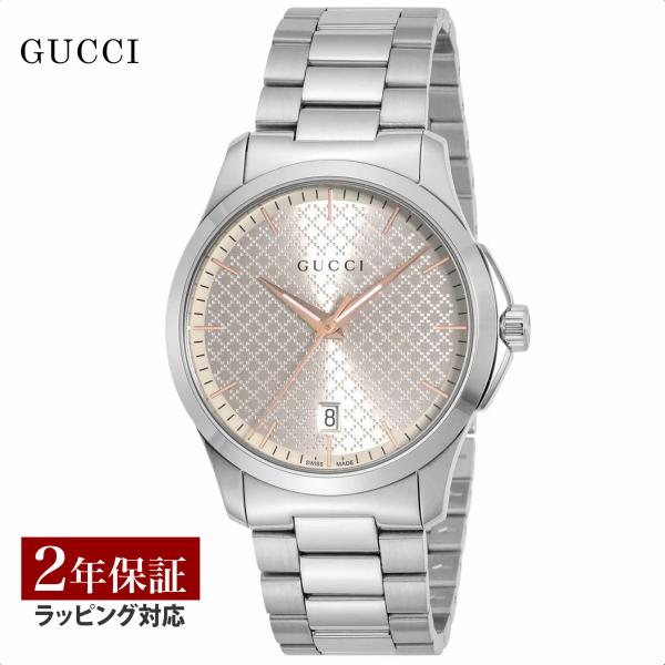 GUCCI　グッチ　YA1264052　クオーツ　シルバー　Gタイムレス 楽天市場】グッチ 時計 メンズ 腕時計 GUCCI Gタイムレス 40mm