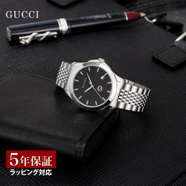 【美品】GUCCI グッチ G-タイムレス 126.4 YA1264106 G-Timeless 【OUTLET】 グッチ GUCCI メンズ 時計 G-TIMELESS G