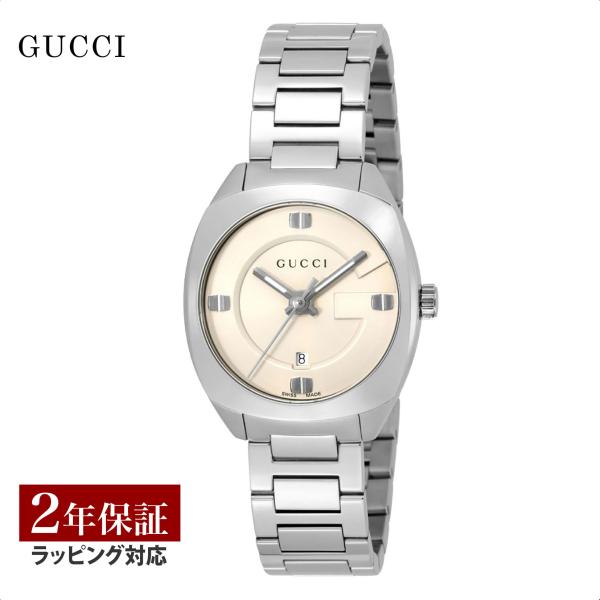 GUCCI（グッチ） レディース 時計 GG2570 クォーツ ホワイト YA142502
