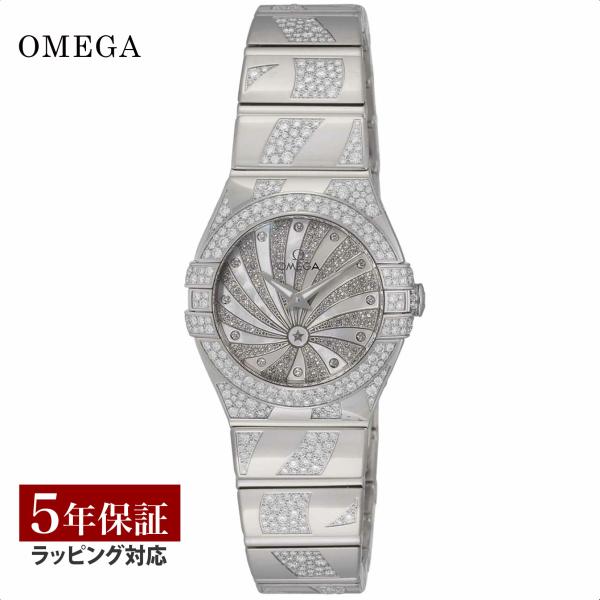 【当店限定】 オメガ OMEGA レディース 時計 CONSTELLATION コンステレーション クォーツ K18WG 123.55.24.60.55.012 爆買