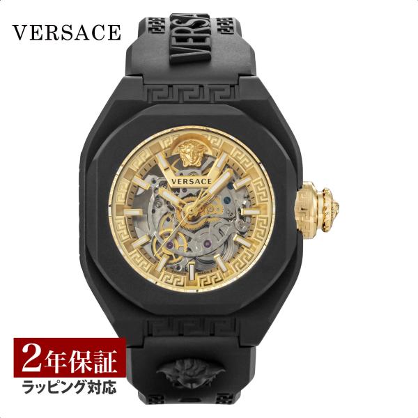 く*ち様 VERSACE ゴールド ブラック 時計 ウォッチ ヴェルサーチェ グリーク ブラック,ゴールド | VERSACE JP