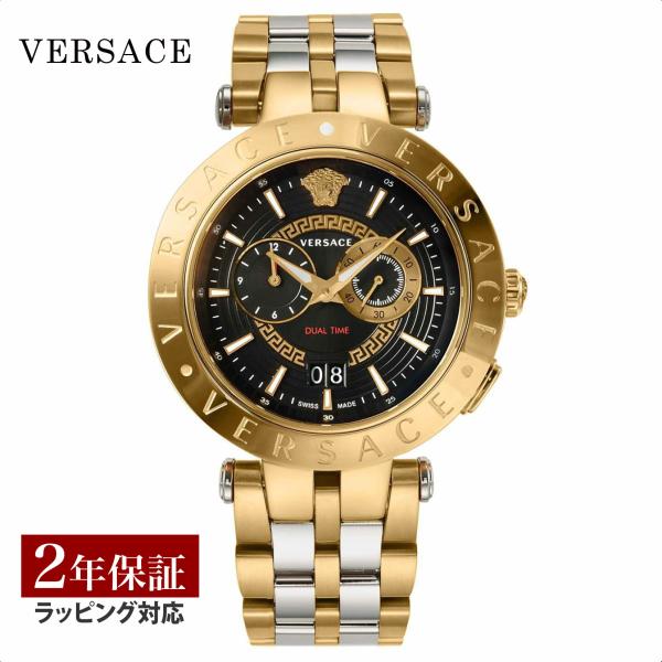VERSACE DUAL TIME ヴェルサーチ デュアルタイム 時計 VERSACE ヴェルサーチェ ヴェルサーチ メンズ 時計 V-RACE