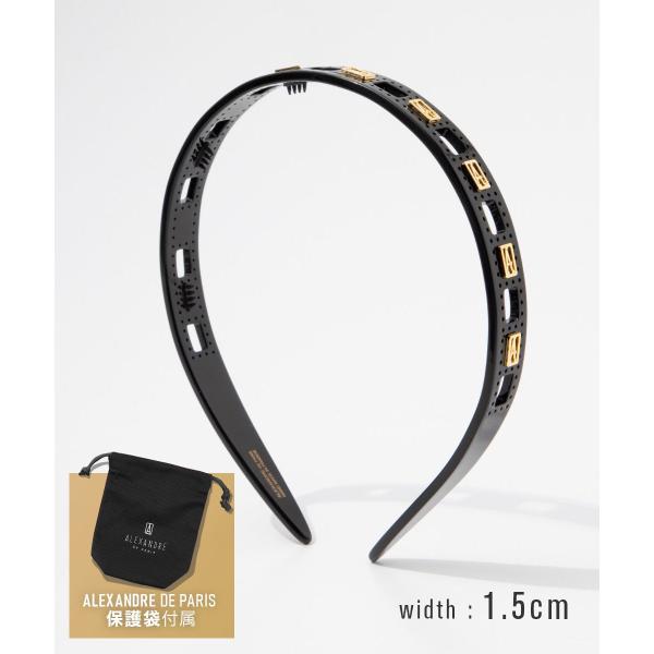 ALEXANDRE DE PARIS リズレ　カチューシャ、ヘアバンド美品未使用 ALEXANDRE DE PARIS（アレクサンドル ドゥ パリ） ALEXANDRE DE PARIS