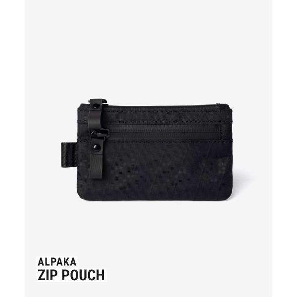 アルパカ ALPAKA ZIP POUCH ジップポーチ AD010080103 ポーチ ユニセックス 旅行 雑貨 小物